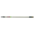 Wooster Sherlock Telescoping 4-8 ft. L X 1 in. D Aluminum Extension Pole Black/White