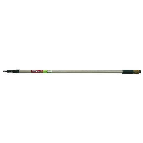 Wooster Sherlock Telescoping 4-8 ft. L X 1 in. D Aluminum Extension Pole Black/White