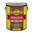 Cabot Solid Color Acrylic Stain & Sealer Solid Tintable Medium Base Acrylic Deck Stain 1 gal