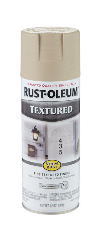Rust-Oleum Stops Rust Textured Sandstone Spray Paint 12 oz
