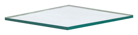 Aetna Glass Clear Single Glass Float Sheet 14 in. W X 12 in. L X 2.5 mm