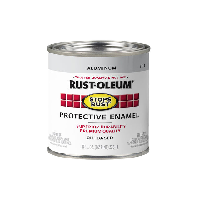 Rust-Oleum Stops Rust Aluminum Protective Enamel 0.5 pt