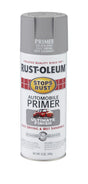 Rust-Oleum Stops Rust Gray Flat Oil-Based Alkyd Spray Primer 12 oz