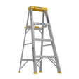 Werner 4 ft. H Aluminum Step Ladder Type II 225 lb. capacity