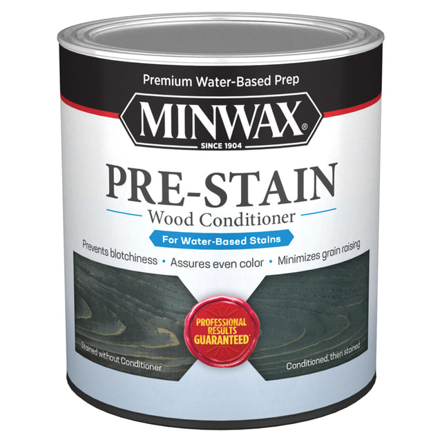 Minwax Water-Based Pre-Stain Wood Conditioner Water-Based Pre-Stain Wood Conditioner 1 qt