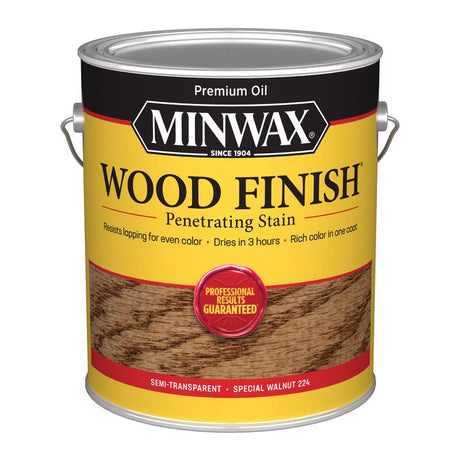 Minwax Wood Finish Semi-Transparent Special Walnut Oil-Based Penetrating Stain 1 gal