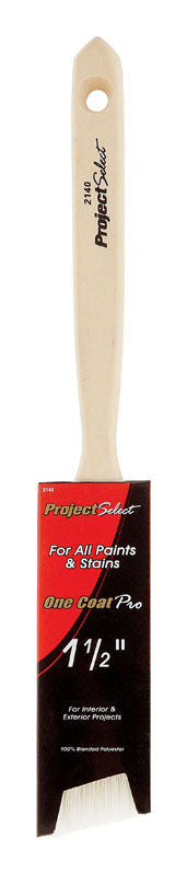 Linzer Project Select 1-1/2 in. Angle Trim Paint Brush