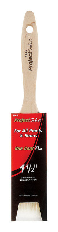 Linzer Project Select 1-1/2 in. Flat Paint Brush