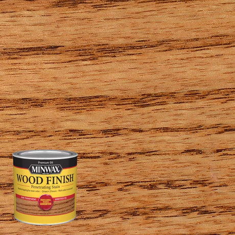 Minwax Wood Finish Semi-Transparent Gunstock Oil-Based Penetrating Wood Stain 0.5 pt