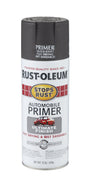 Rust-Oleum Stops Rust Dark Gray Flat Oil-Based Alkyd Spray Primer 12 oz