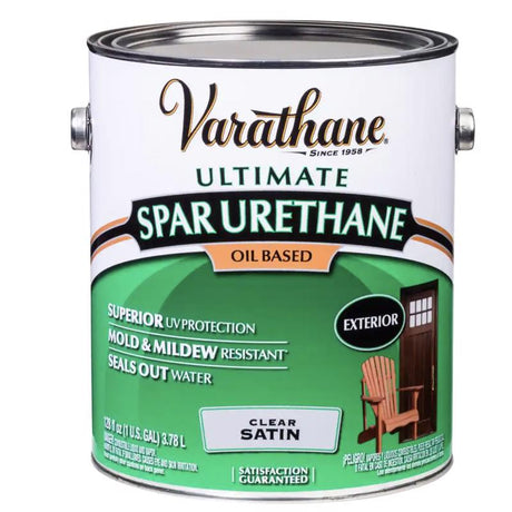 Varathane Premium Satin Clear Oil-Based Spar Urethane 1 gal