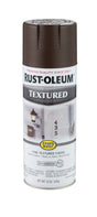 Rust-Oleum Stops Rust Textured Dark Brown Spray Paint 12 oz