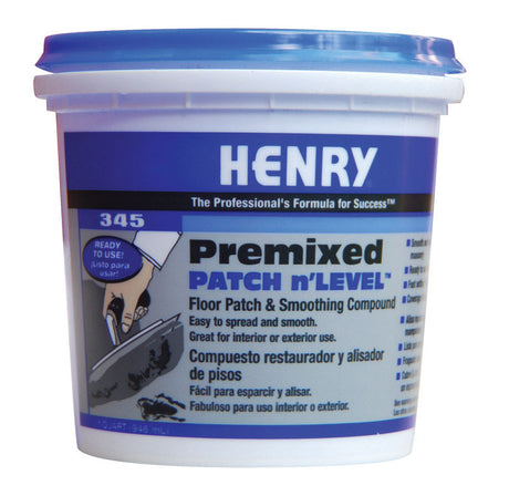 Henry Premixeed Ready to Use Gray Patch and Leveler 1 qt