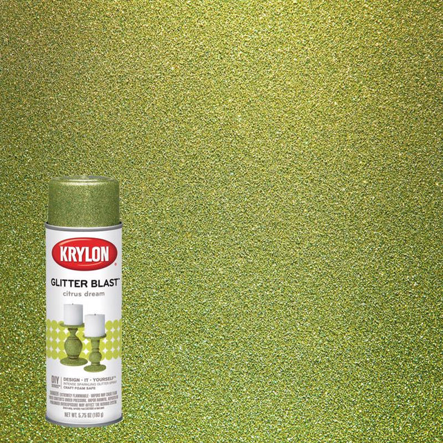 Krylon Glitter Blast Citrus Dream Spray Paint 5.75 oz