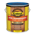 Cabot Semi-Transparent Low VOC Semi-Transparent Tintable Neutral Base Stain and Sealer 1 gal