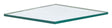 Aetna Glass Obscure Double Jalousie Window Glass 4 in. W X 36 in. L X 5.0 mm