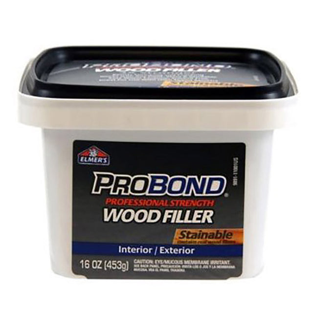 Elmer's ProBond Tan Stainable Wood Filler 1 pt