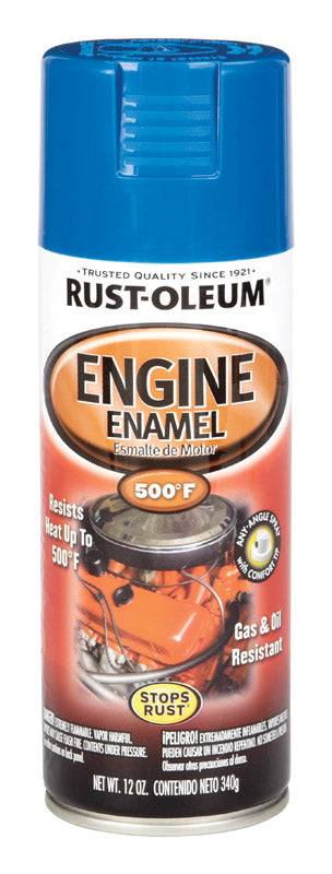 Rust-Oleum Automotive Smooth Ford Blue Engine Enamel Spray 12 oz