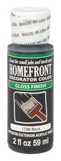 Homefront Gloss Black Hobby Paint 2 oz