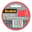 Scotch Expressions .94 in. W X 20 yd L Red Low Strength Masking Tape 1 pk