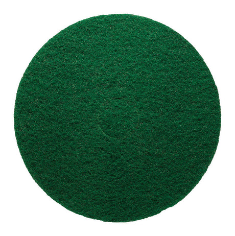 Gator 13 in. D Non-Woven Natural/Polyester Fiber Floor Pad Disc Green