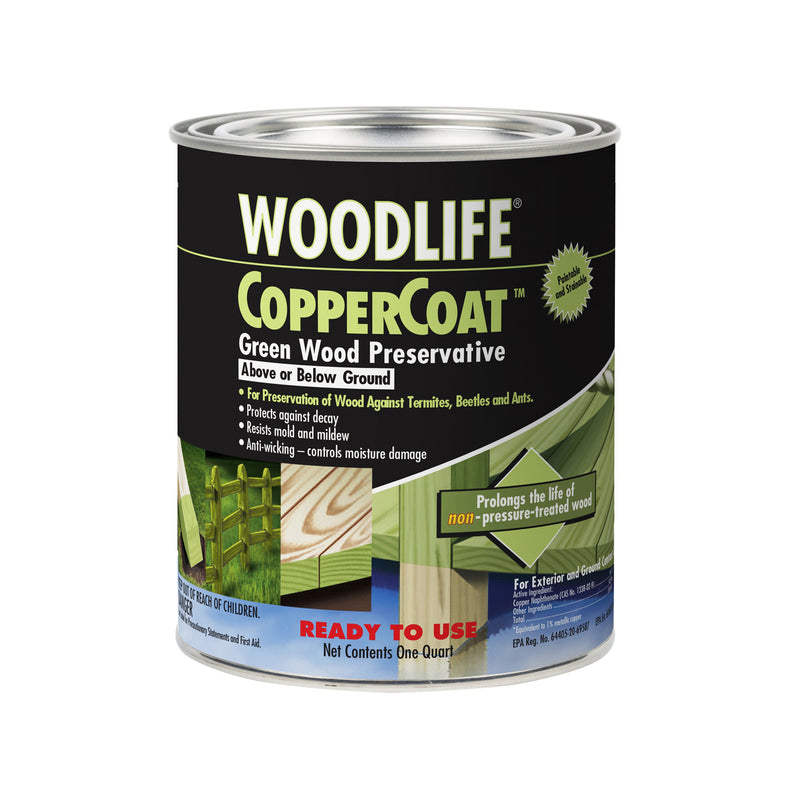 Wolman Woodlife Green Water-Based Wood Preservative 1 qt