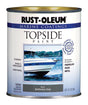 Rust-Oleum Marine Coatings Outdoor Gloss Battleship Gray Marine Topside Paint 1 qt