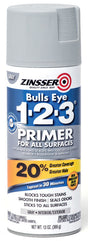 Zinsser Bulls Eye 123 Gray Water-Based Alkyd Primer 13 oz