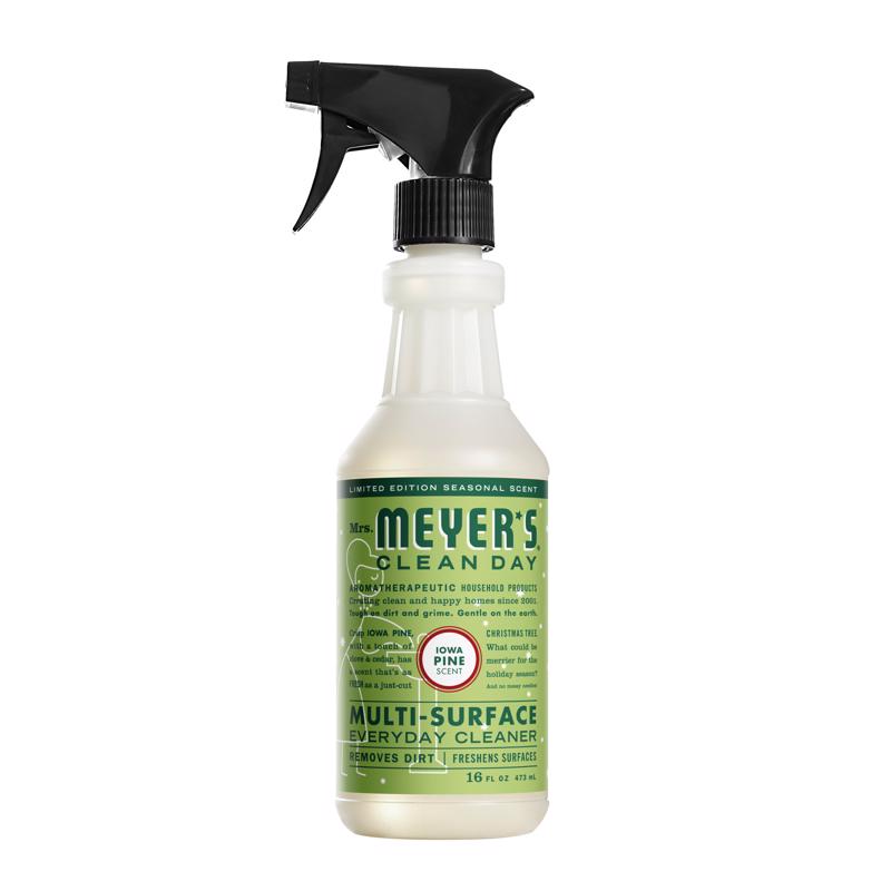 Mrs. Meyer's Clean Day Iowa Pine Scent Organic Multi-Surface Cleaner Liquid Spray 16 oz