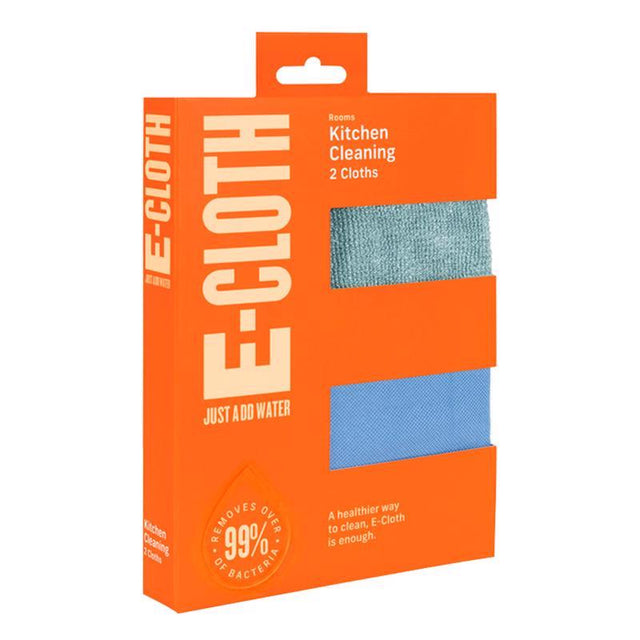 E-Cloth Microfiber Kitchen Cleaning Cloth 2 pk