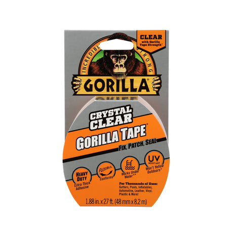 Gorilla 1.88 in. W X 9 yd L Tape Clear