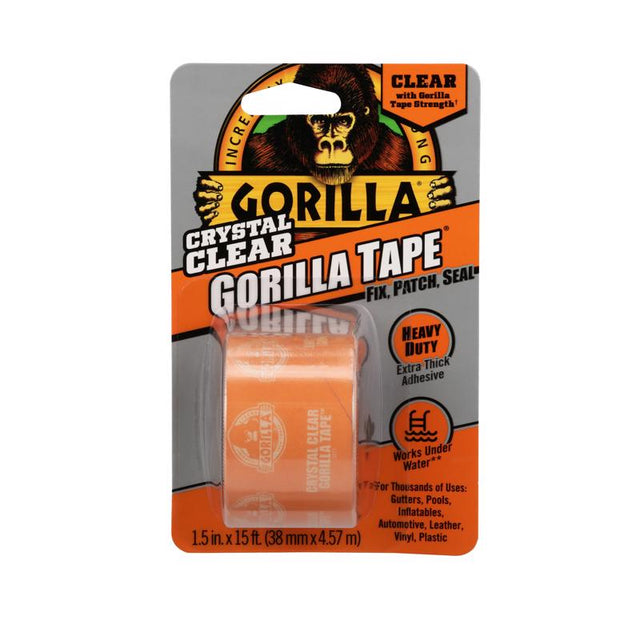 Gorilla 1.88 in. W X 5 yd L Tape Clear