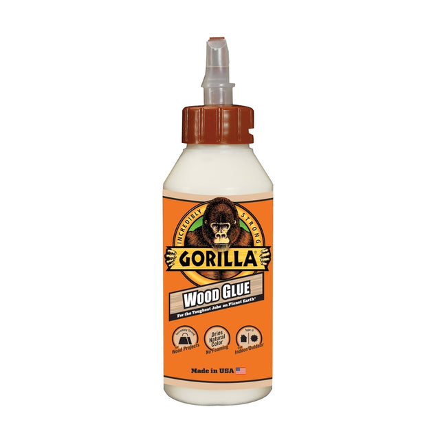 Gorilla Light Tan Wood Glue 8 oz