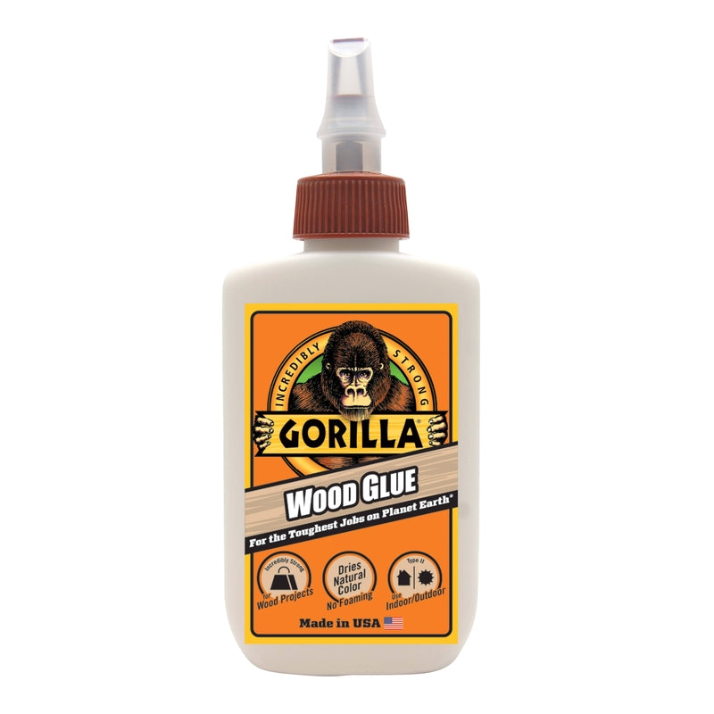 Gorilla Light Tan Wood Glue 4 oz