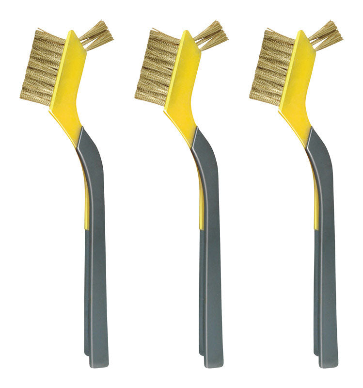 Allway 1/2 in. W X 7 in. L Brass Wire Brush