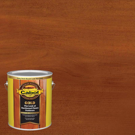 Cabot Gold Satin Sunlit Walnut Deck Varnish 1 gal