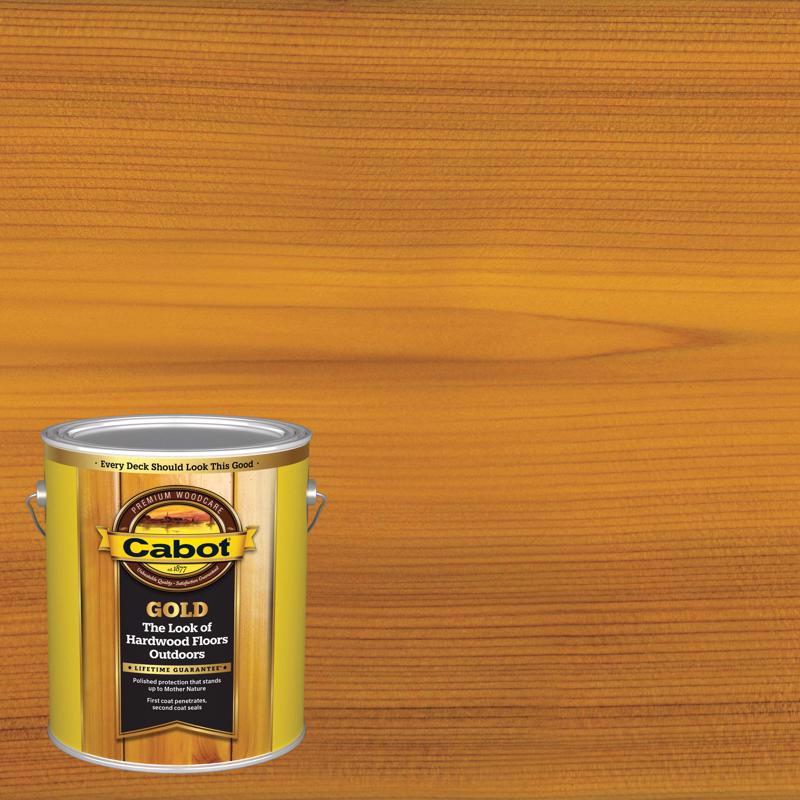 Cabot Gold Satin Sun-Drenched Oak Deck Varnish 1 gal