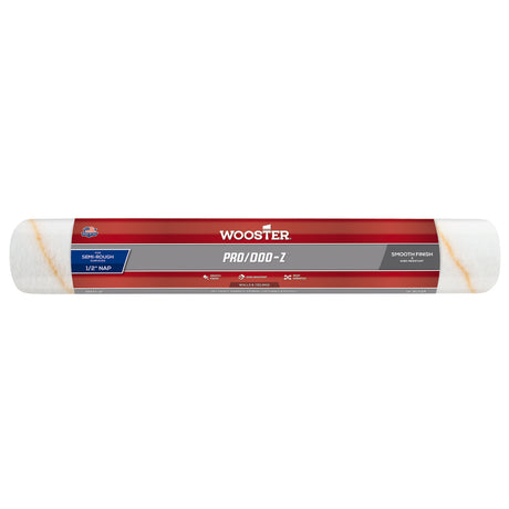 Wooster Pro/Doo-Z Woven Fabric 18 in. W X 1/2 in. Regular Paint Roller Cover 1 pk