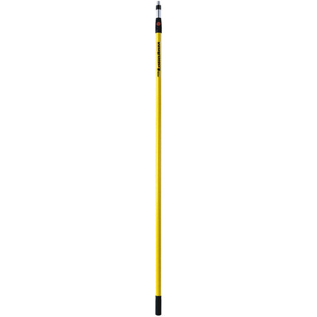 Mr. LongArm Super Tab-Lok Telescoping 6.2-11.2 ft. L X 1-1/4 in. D Fiberglass Extension Pole Yellow