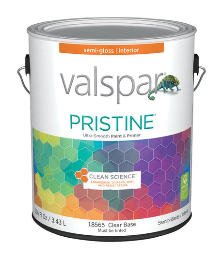 Valspar Pristine Semi-Gloss Tintable Clear Base Paint Interior 1 gal