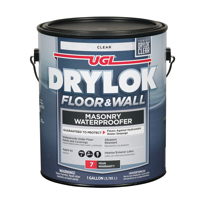 Drylok Floor and Wall Clear Latex Masonry Waterproof Sealer 1 gal