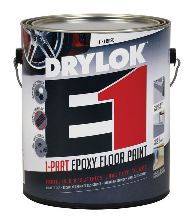 Drylok E1 Semi-Gloss Tint Base Acrylic Epoxy Blend Epoxy Floor Paint 1 gal