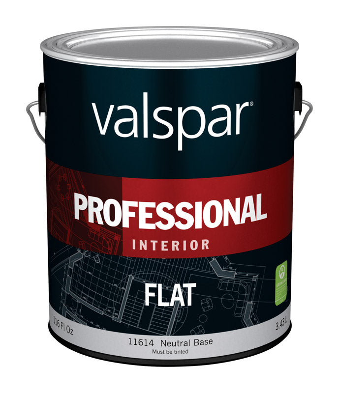 Valspar Professional Flat Tintable Neutral Base Paint Interior 1 gal