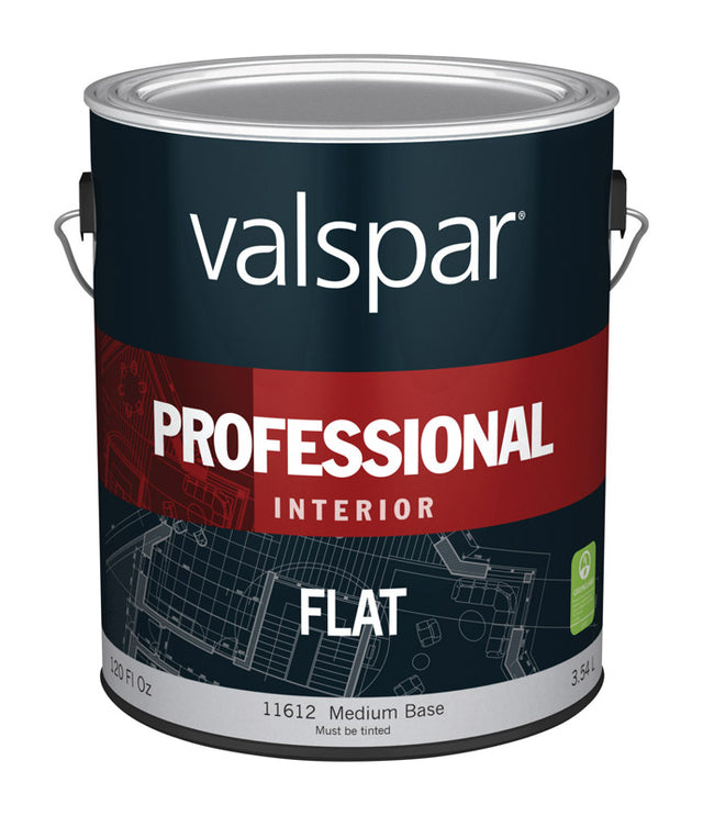 Valspar Professional Flat Tintable Medium Base Paint Interior 1 gal