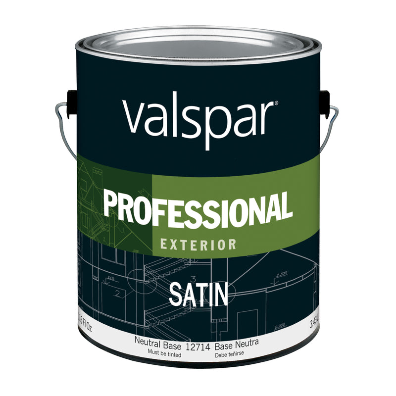 Valspar Professional Satin Tintable Neutral Base Paint Exterior 1 gal