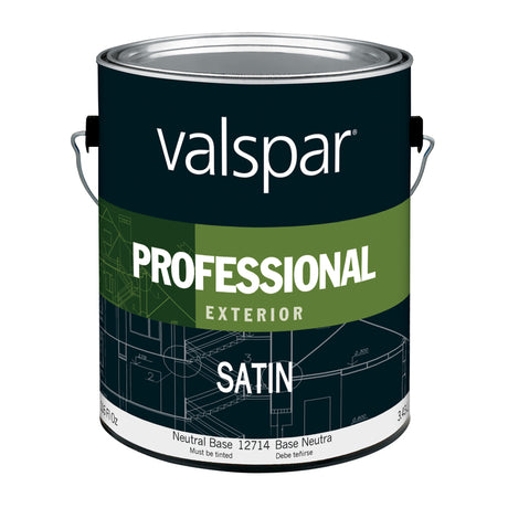 Valspar Professional Satin Tintable Neutral Base Paint Exterior 1 gal