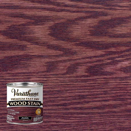 Varathane Premium Black Cherry Oil-Based Fast Dry Wood Stain 0.5 pt