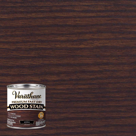 Varathane Premium Kona Oil-Based Fast Dry Wood Stain 0.5 pt