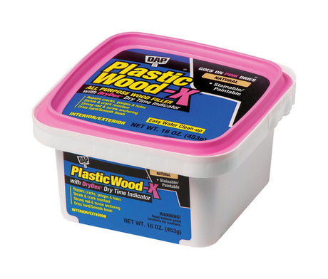 DAP Plastic Wood-X Natural Wood Filler 16 oz