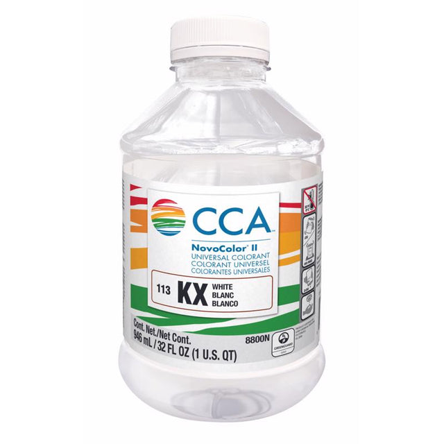 CCA NovoColor II White Paint Colorant 1 qt